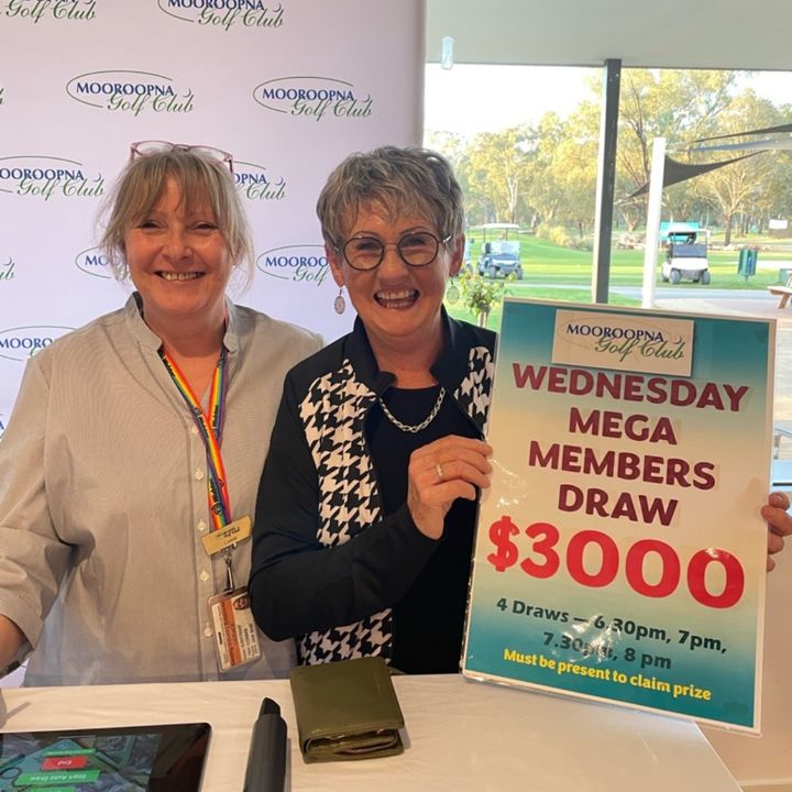 Featured image for “Well done to Margret Henney who claimed the Mega Members Draw jackpot of $3000 on Wed 16th October!”