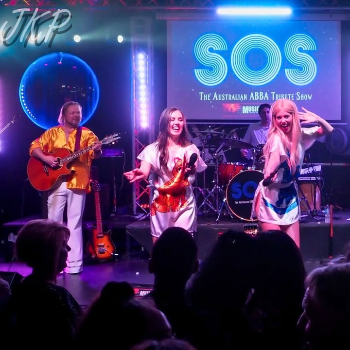 Featured image for “Don’t miss SOS – The Australian ABBA Tribute Show at Mooroopna Golf Club on Saturday 15th February!”