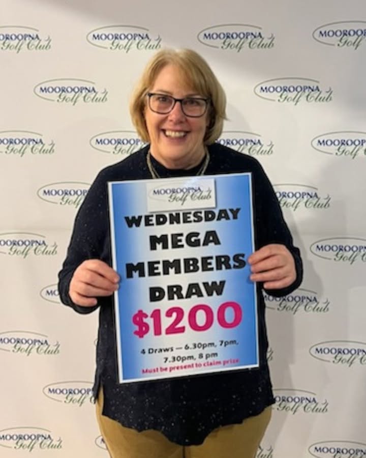Featured image for “Wednesday Mega Members Draw: Win Big Cash Prizes at Mooroopna Golf Club”