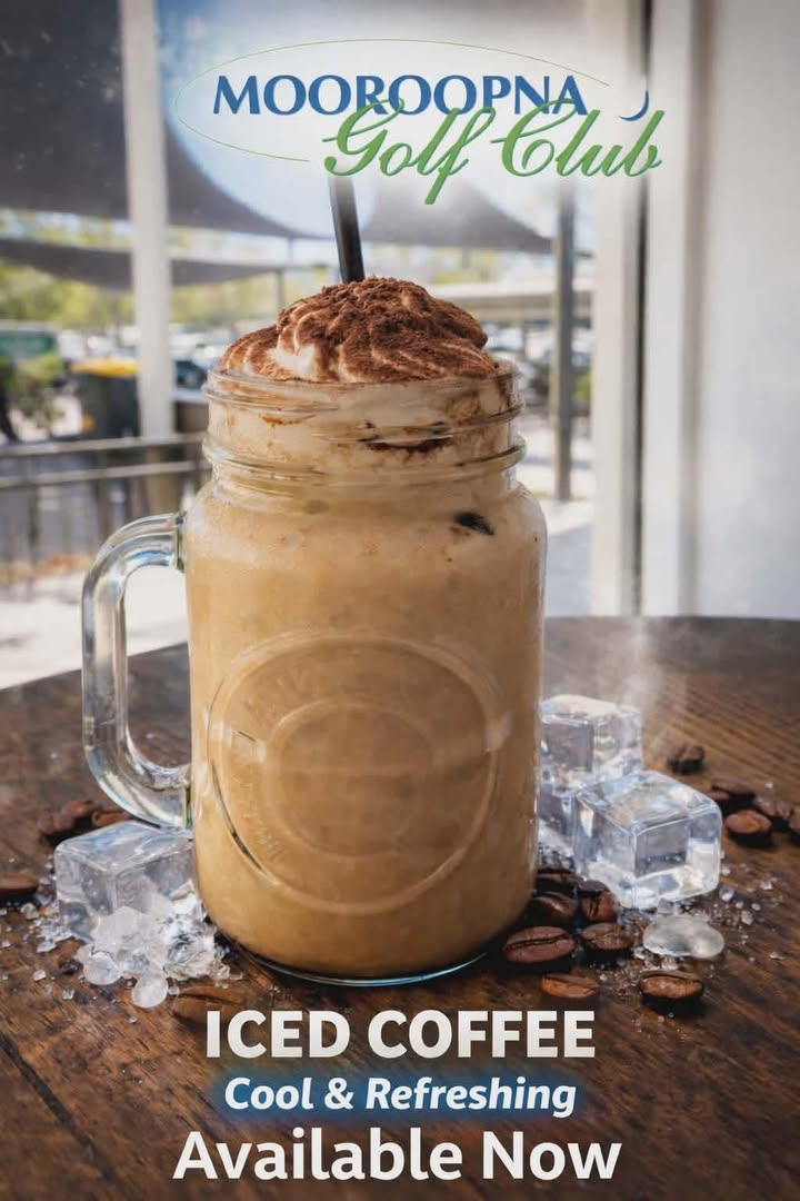 Featured image for “Iced Coffee Now Available at Mooroopna Golf Club”
