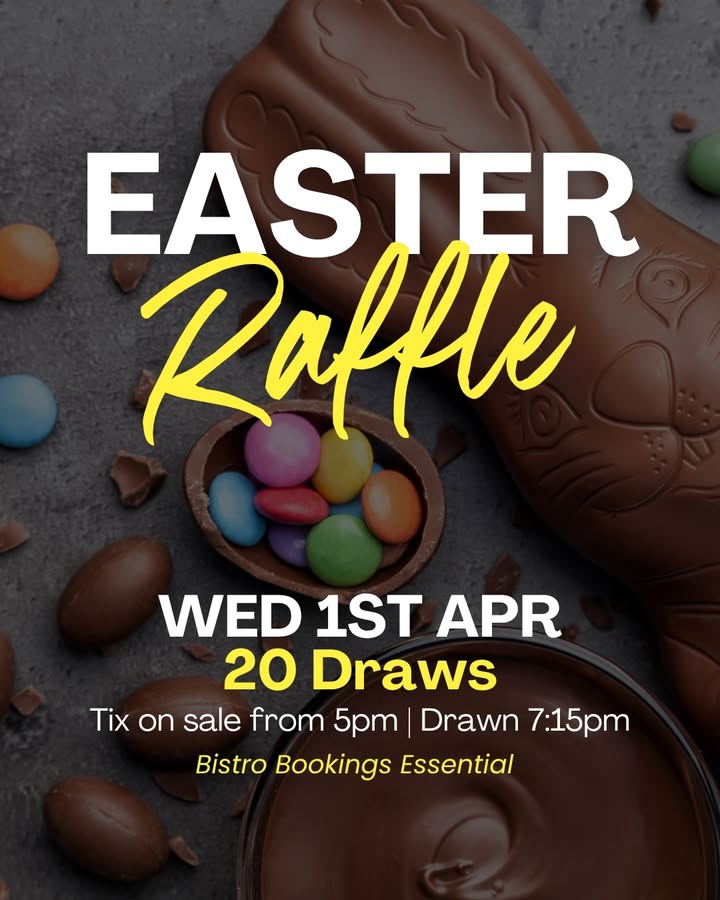 Featured image for “Easter Raffle Night at Mooroopna Golf Club – Wednesday 1st April”